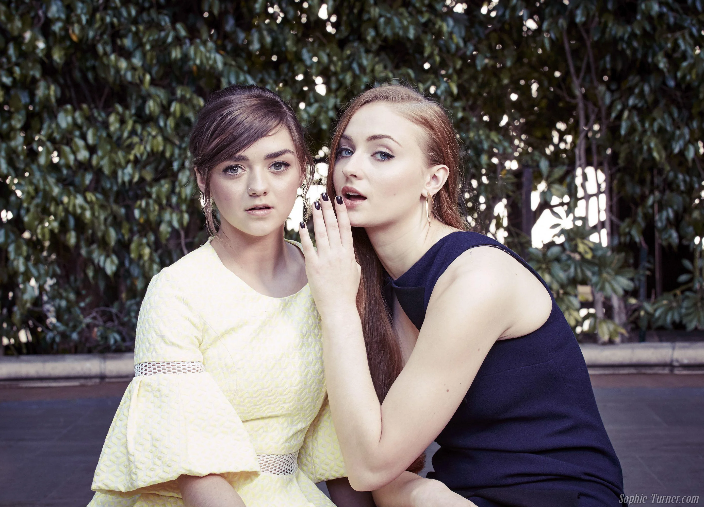 Maisie Williams and Sophie Turner picture 1 of 1