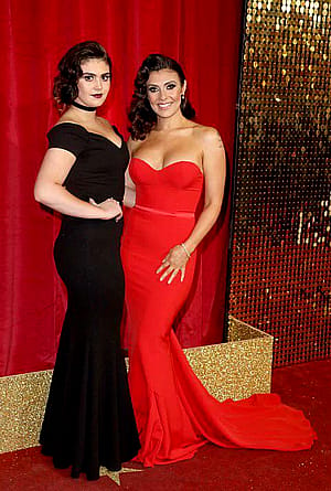 Kym Marsh and daughter Emily Cunliffe'