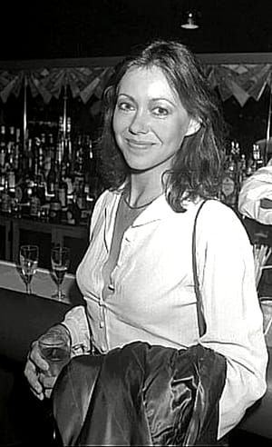 At the local with Jenny Agutter.'