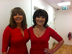 Carol Vorderman & Lorraine Kelly'