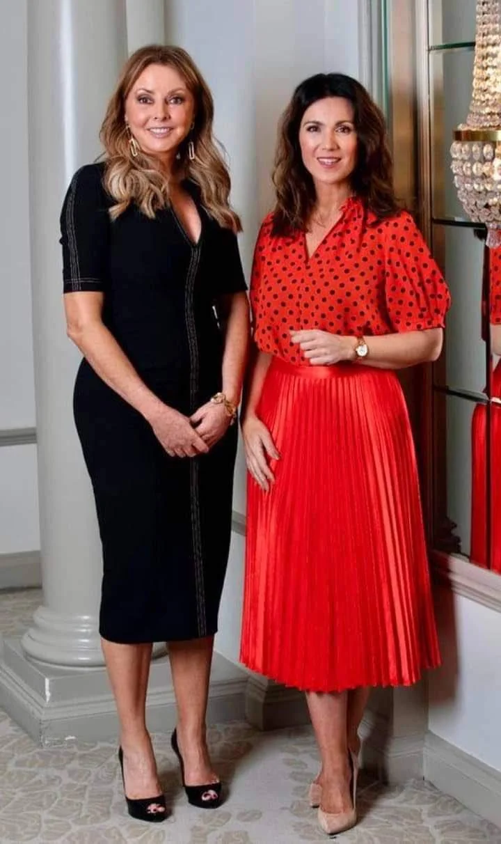 Susanna Reid and Carol Vorderman picture 1 of 1