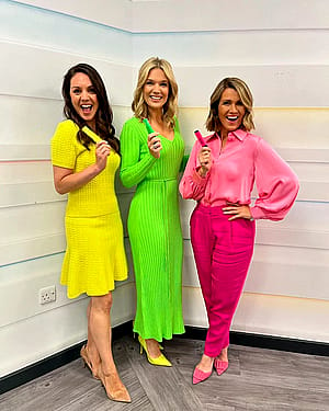 Laura Tobin Charlotte Hawkins Susanna Reid'