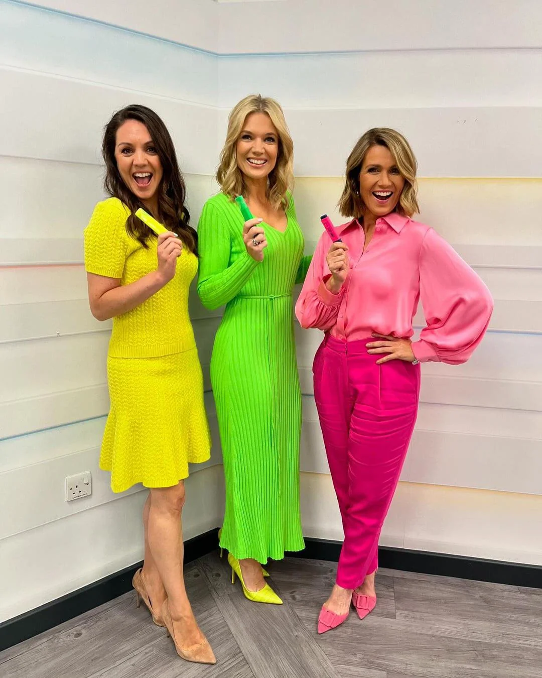 Laura Tobin Charlotte Hawkins Susanna Reid picture 1 of 1