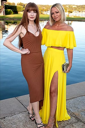 Kimberley Walsh and Nicola Roberts'