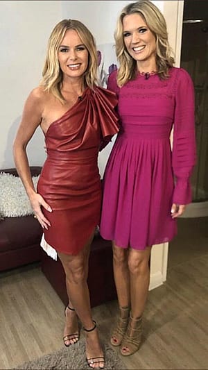 Amanda Holden and Charlotte Hawkins'