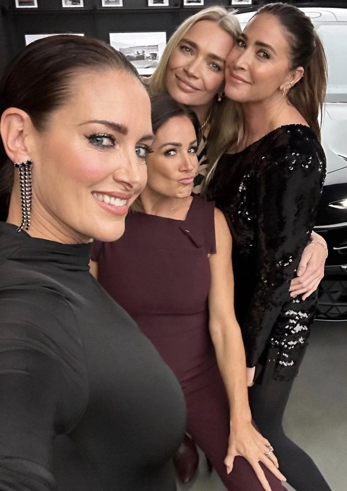 Kirsty Gallacher, Natalie Pinkham, Jodie Kidd and Lisa Snowdon picture 1 of 1