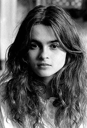 Young Helena Bonham-Carter...'