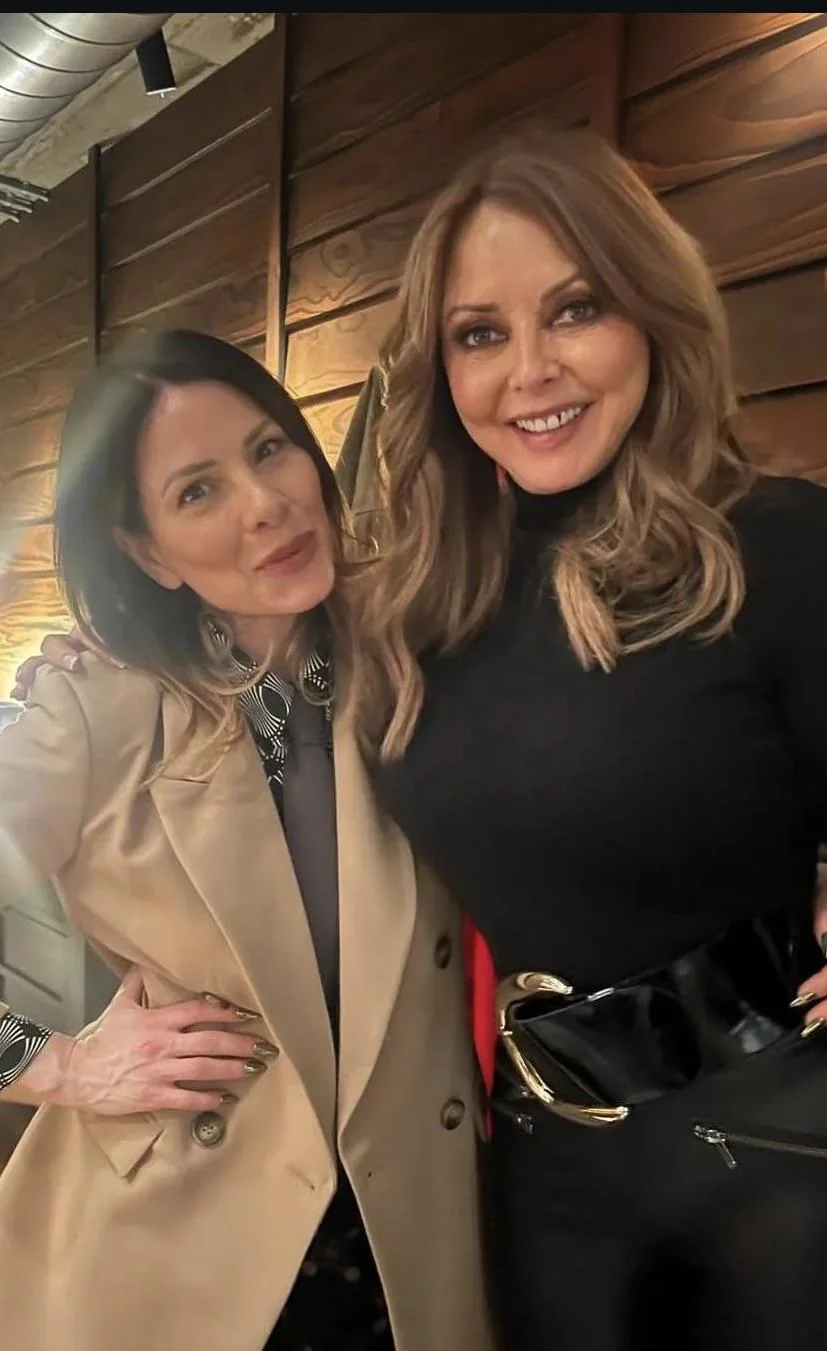 Lucrezia Millarini and Carol Vorderman, what a duo 😍 picture 1 of 1