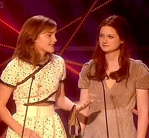 Emma Watson & Bonnie Wright'