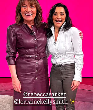 Lorraine Kelly &Rebecca Sarker'