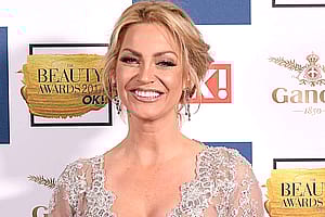The late Sarah Harding'