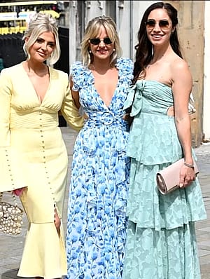 Lucy Fallon, Tina O'Brien & Julia Goulding'