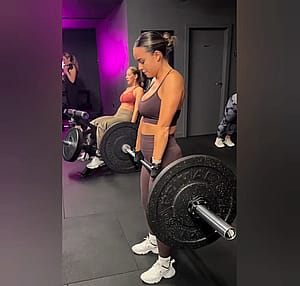 Georgia may foote gym insta 01/08/25'