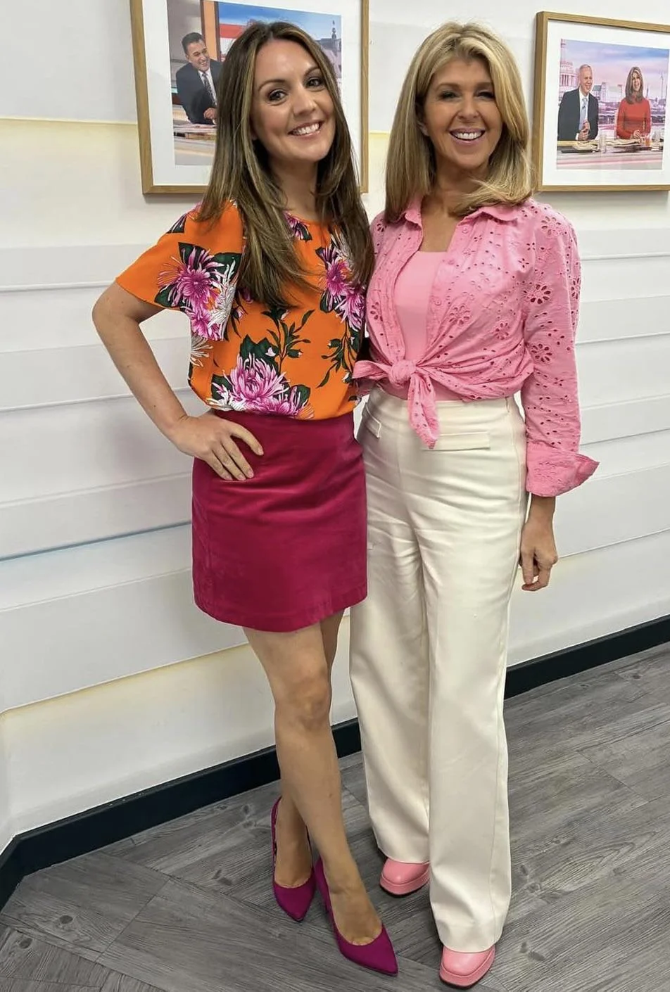 Laura Tobin and Kate Garraway picture 1 of 1