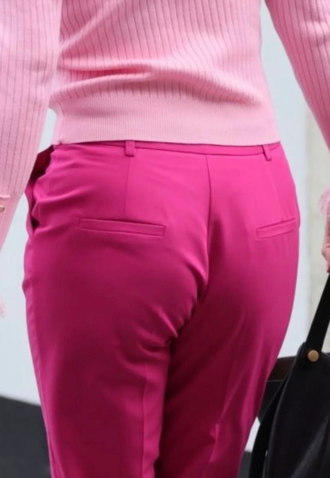 Charlotte Hawkins in a thong with a cock. picture 1 of 3