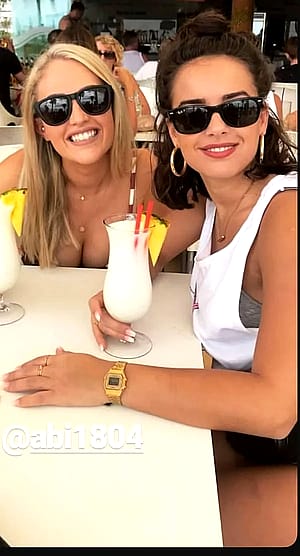 Georgia may foote younger and with a friend.'