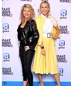 Kate Garraway + Jenny Falconer'
