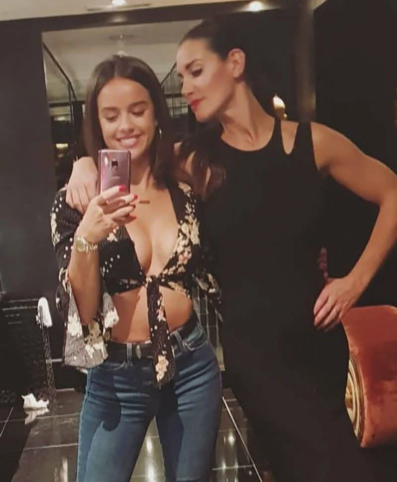 Georgia may foote with kirsty Gallagher. picture 1 of 1