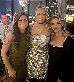 Nikki Sanderson, Gemma Atkinson, Helen Skelton'