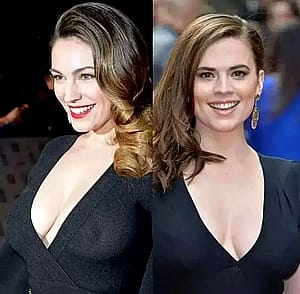 Hayley Atwell or Kelly Brook'